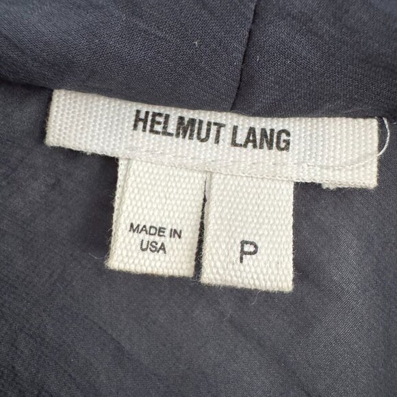 Helmut Lang Draped Sleeveless Top in Blue, size XS - Picture 3 of 6